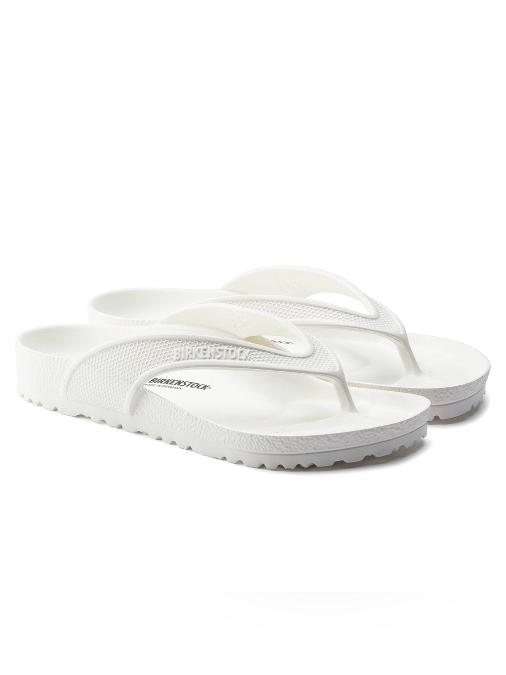 Birkenstock White Honolulu EVA Thong Sandals